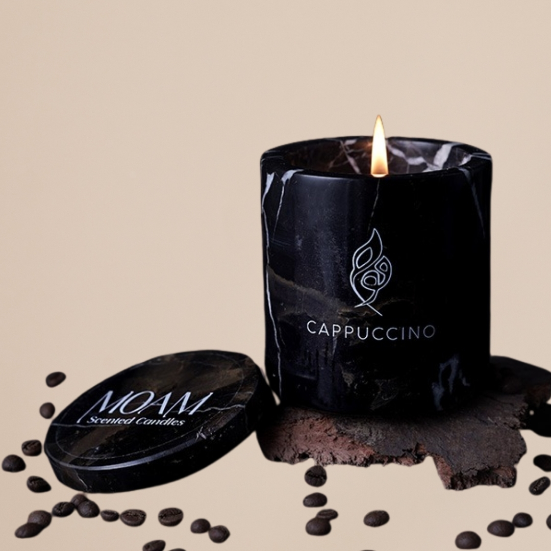 Cappuccino Marble Jar by MOAM